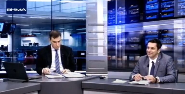 Συνέντευξη επικεφαλή συνδυασμού στο Βήμα TV