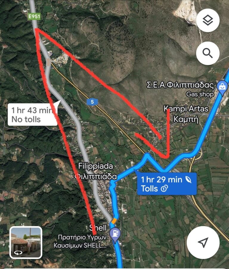 Σύνδεση Ιόνιας με Πρέβεζα